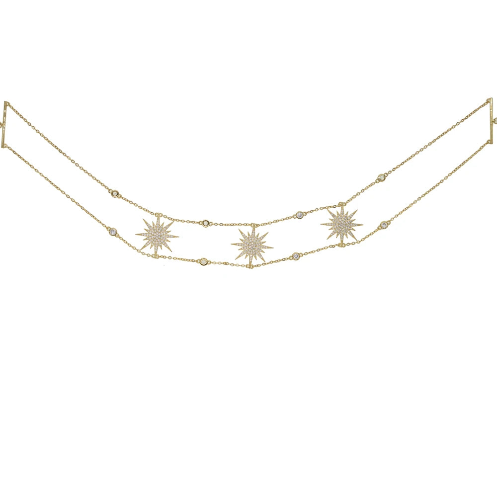 North Star Layered Choker