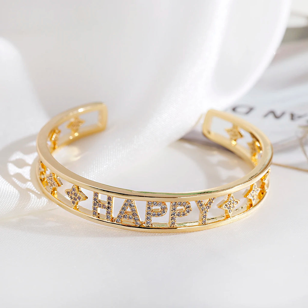 Punk Geo Chain Bangle