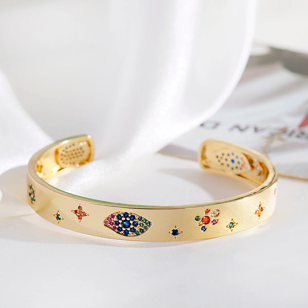 Punk Geo Chain Bangle