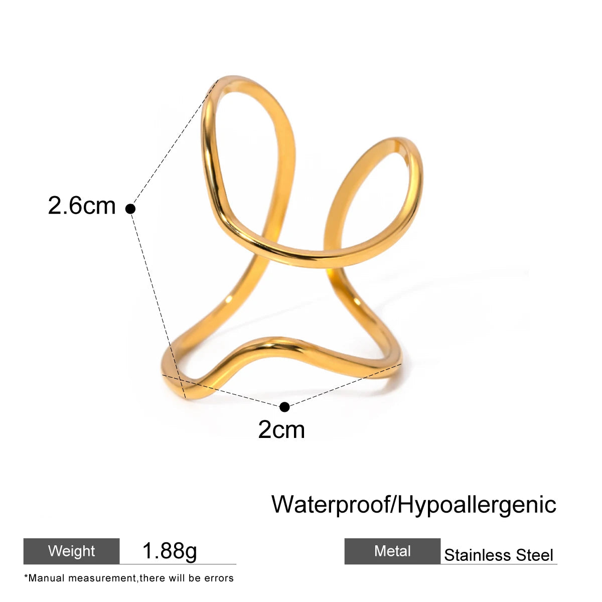 Minimalist Line Ring