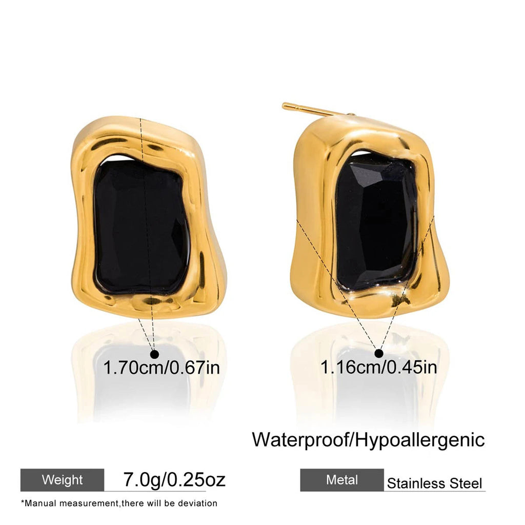 Minimalist Zircon Studs