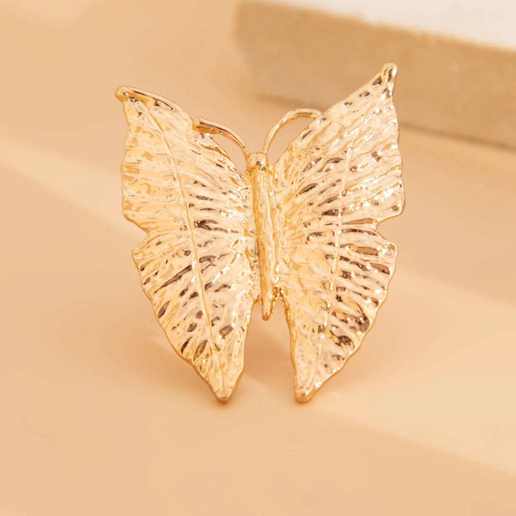 Boho Butterfly Ring