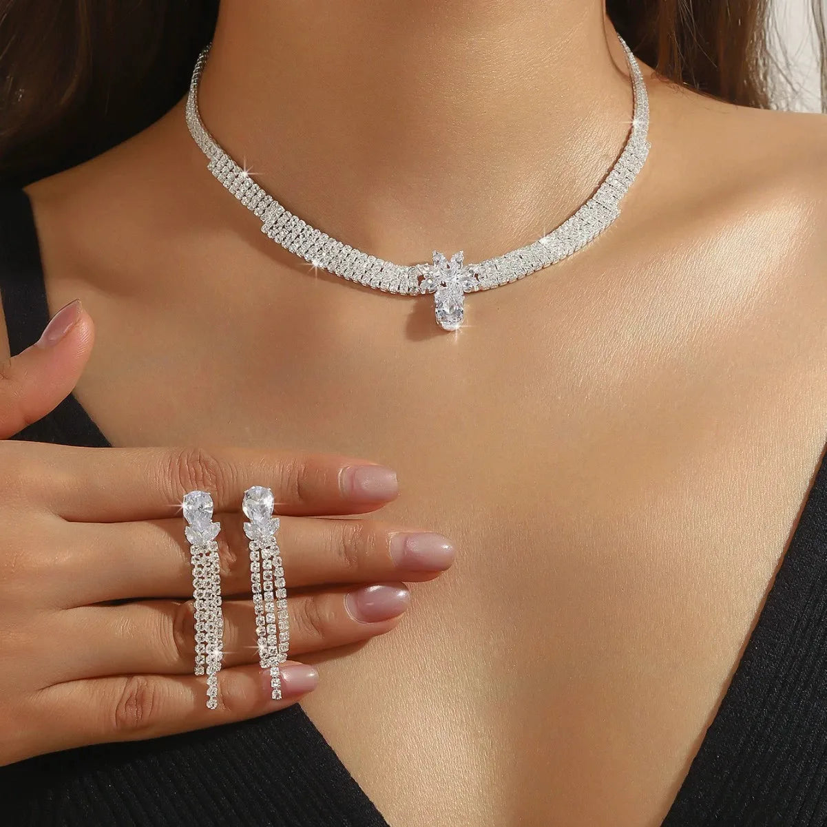 Silver Plated Bridal Set