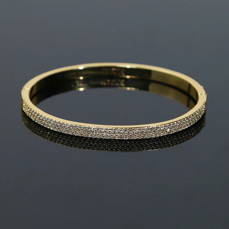 Full Pave CZ Bangle