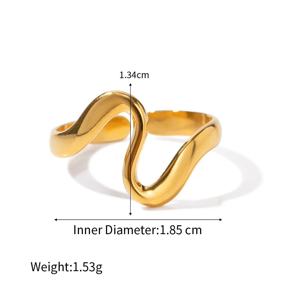 Minimalist Line Ring