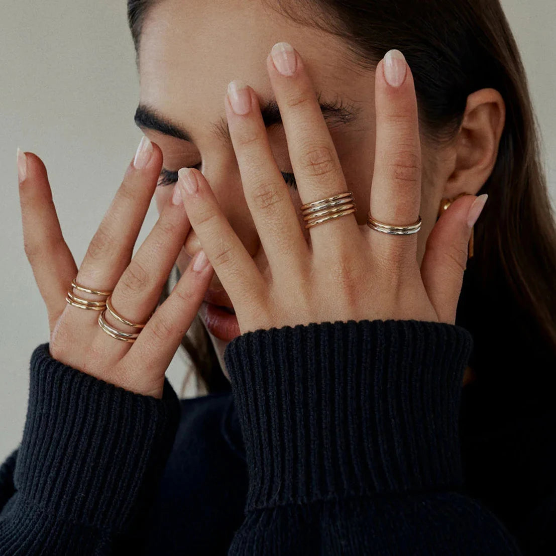 Minimalist Line Ring