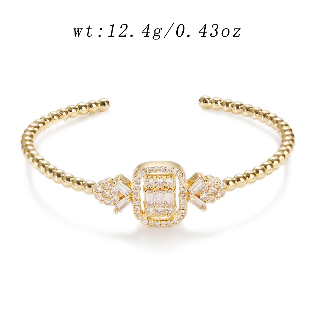 Punk Geo Chain Bangle