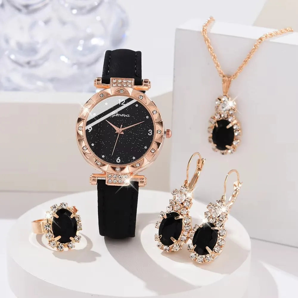 Rhinestone Luxury 5-Pc Set