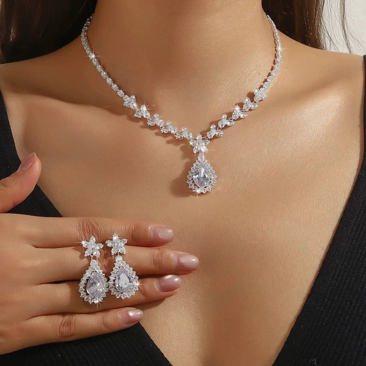 Silver Plated Bridal Set