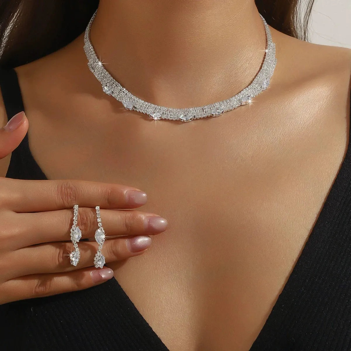 Silver Plated Bridal Set