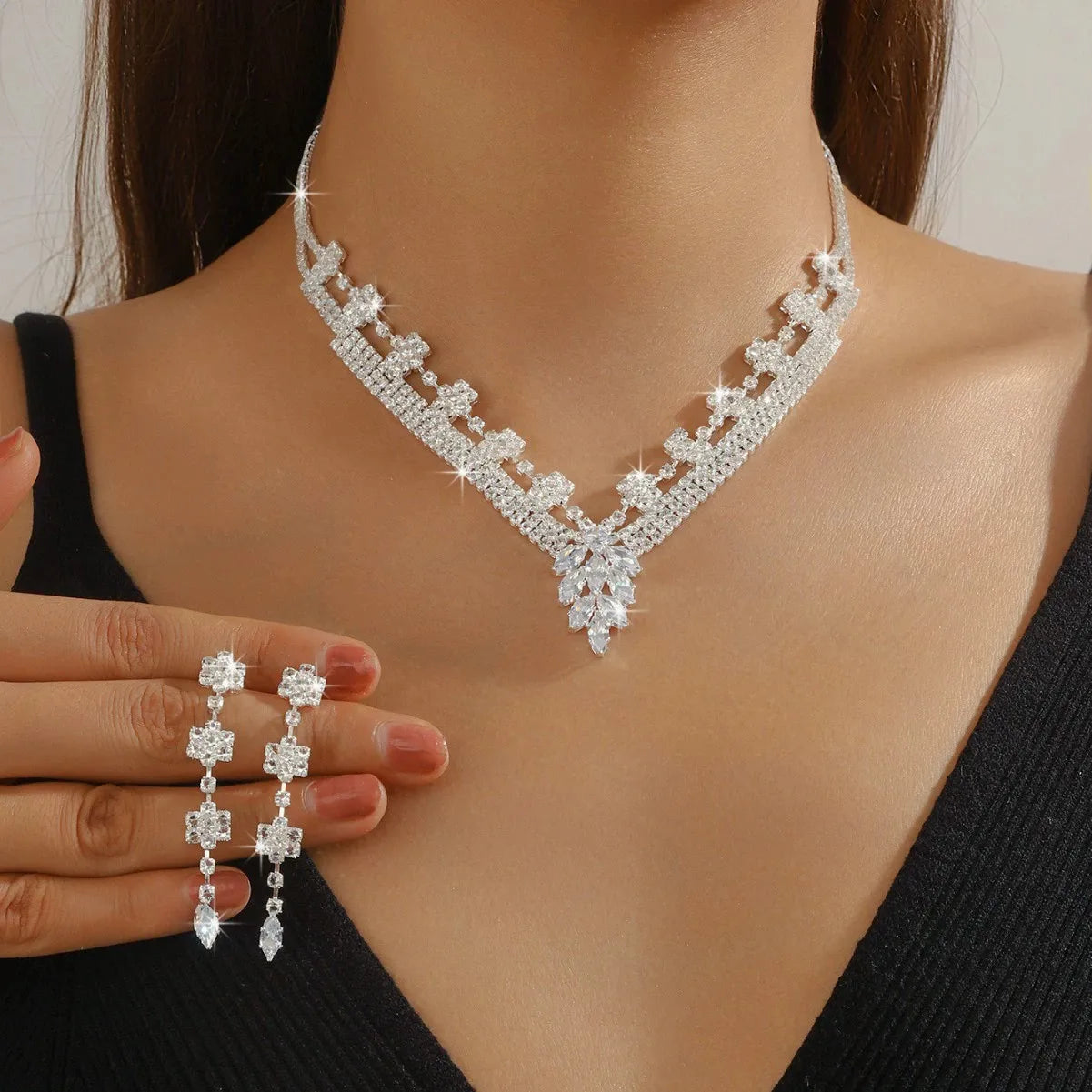 Silver Plated Bridal Set