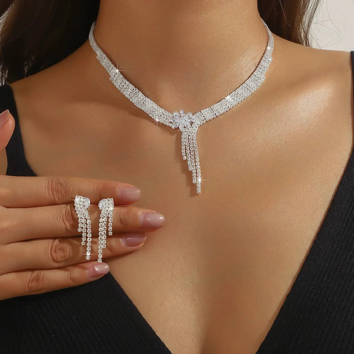 Silver Plated Bridal Set