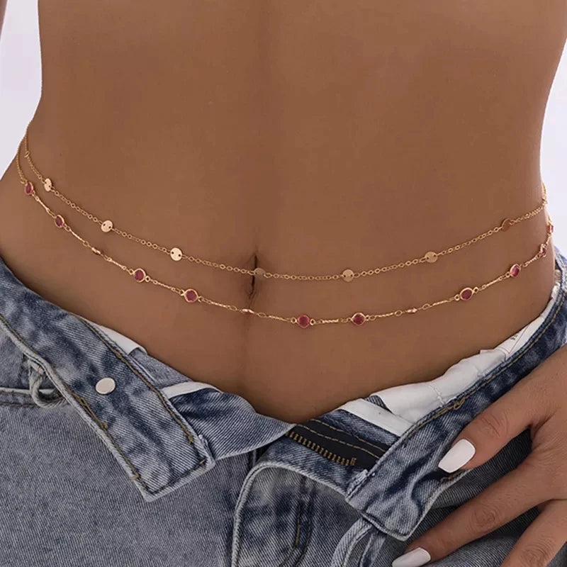 Boho Crystal Belt