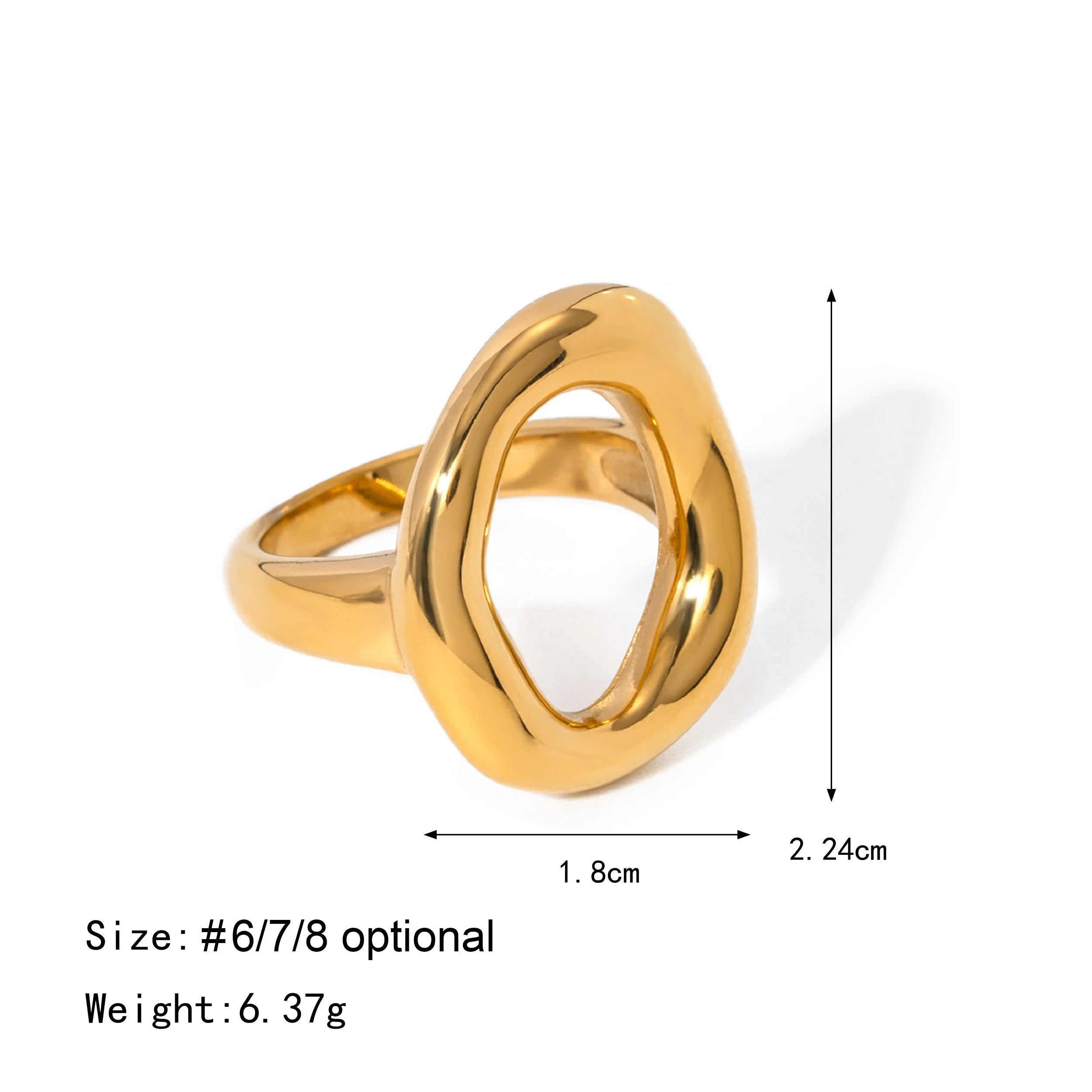 Minimalist Line Ring