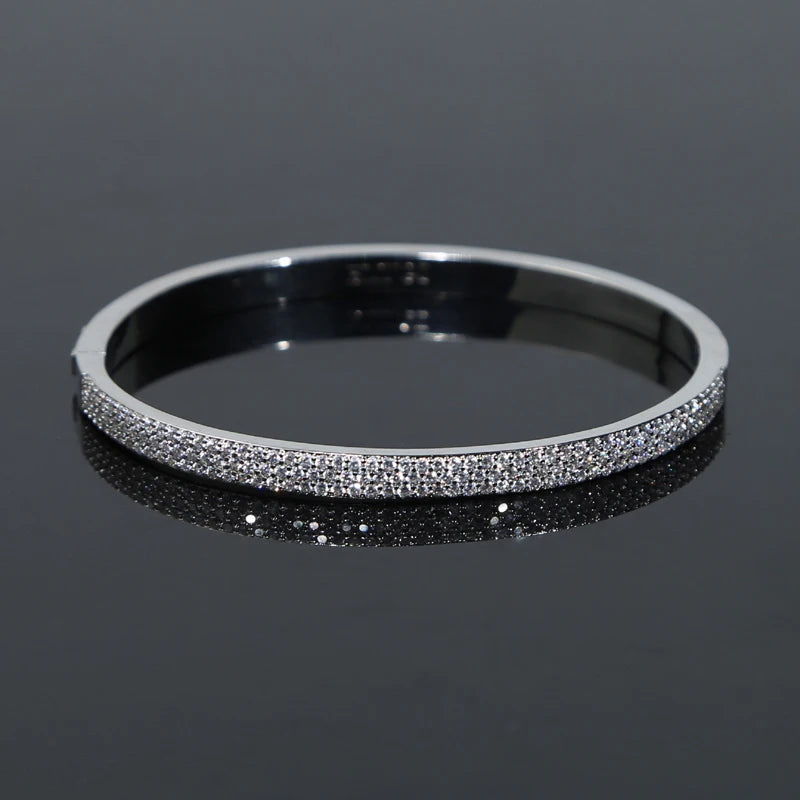 Full Pave CZ Bangle