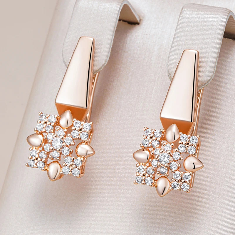 Rose Gold Flower Set