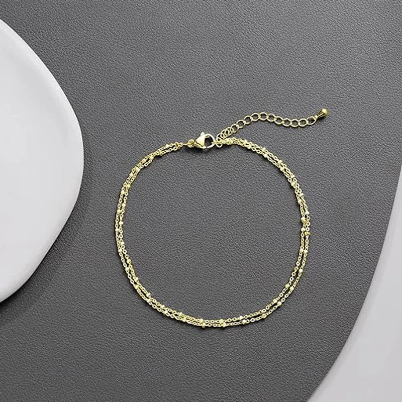 Waterproof Layered Anklet