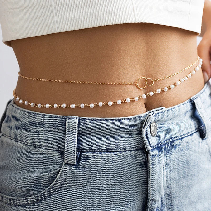 Punk Star Tassel Chain