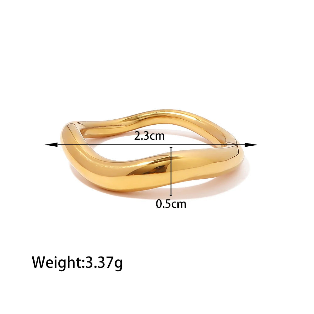 Minimalist Line Ring