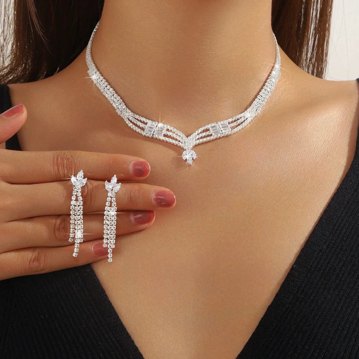 Silver Plated Bridal Set