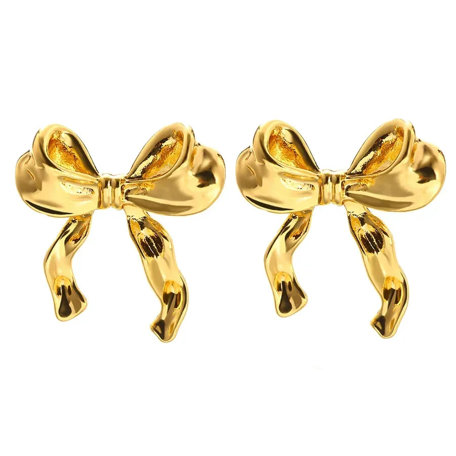 Vintage Bowknot Drop Earrings