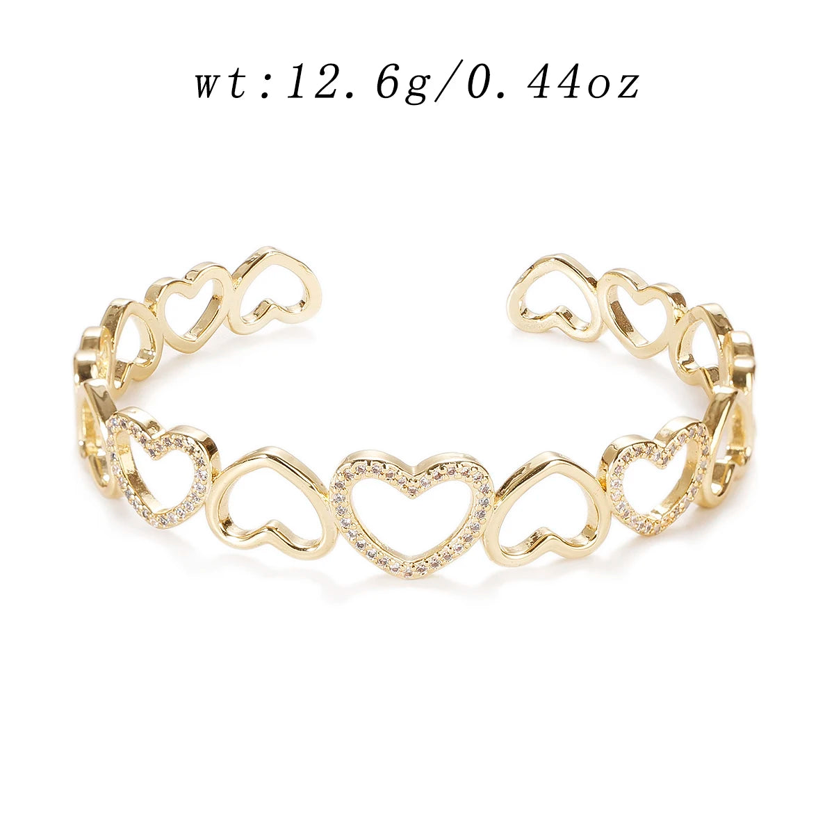 Punk Geo Chain Bangle