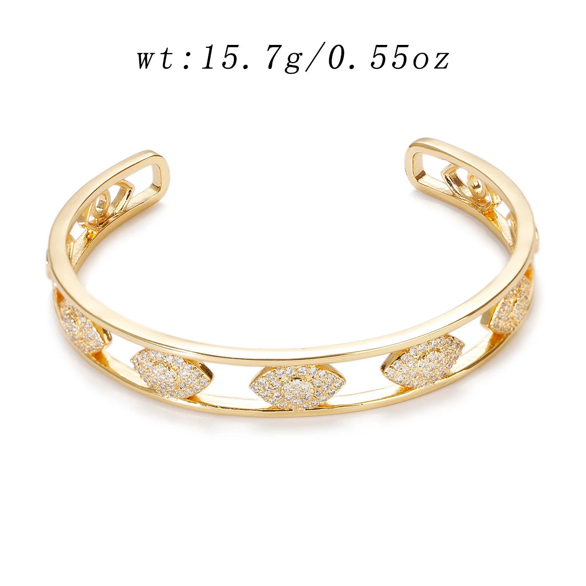 Punk Geo Chain Bangle