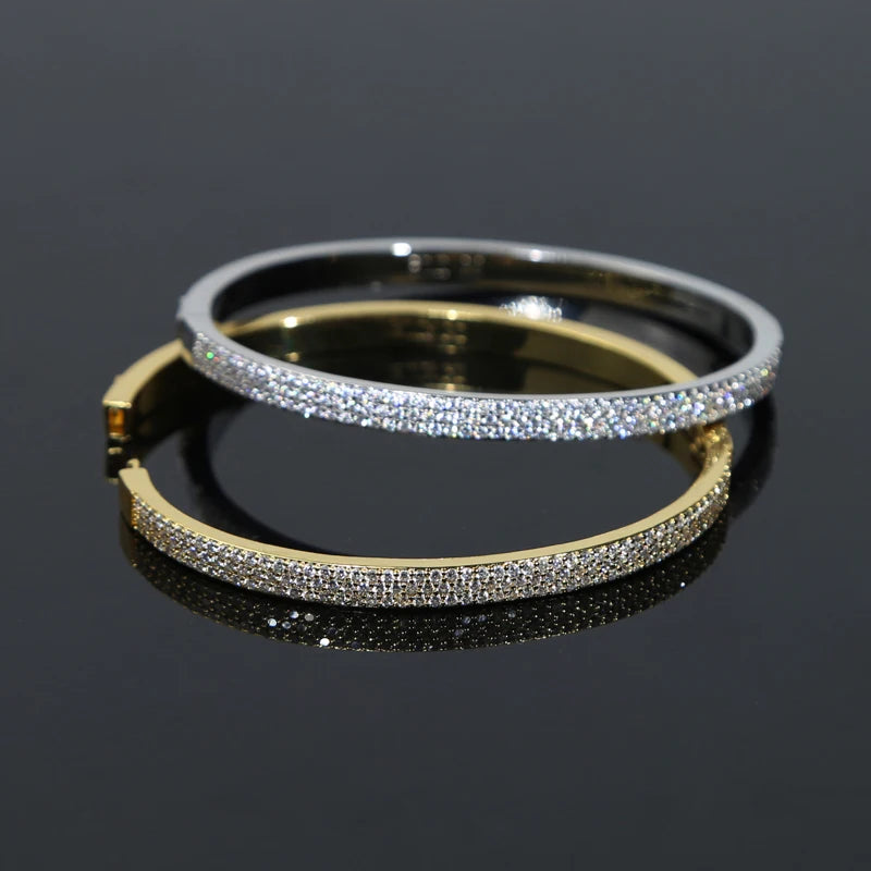 Full Pave CZ Bangle