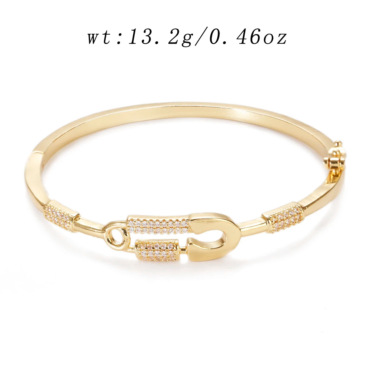 Punk Geo Chain Bangle