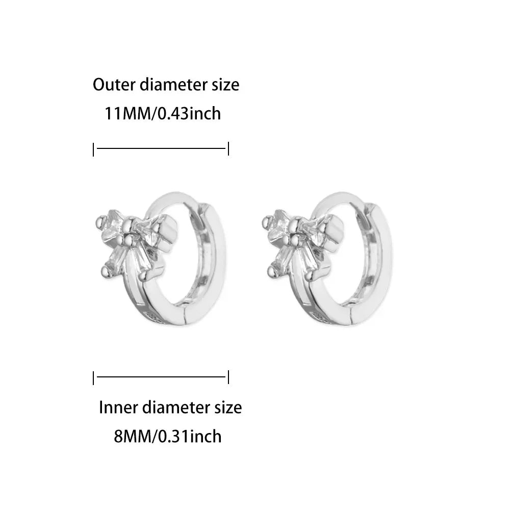 Vintage Bowknot Drop Earrings