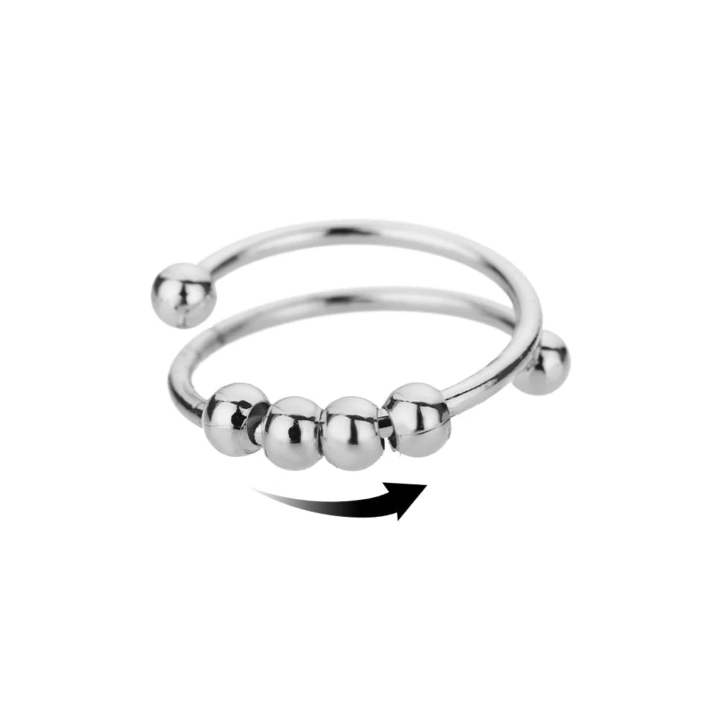 Sunflower Spinner Ring