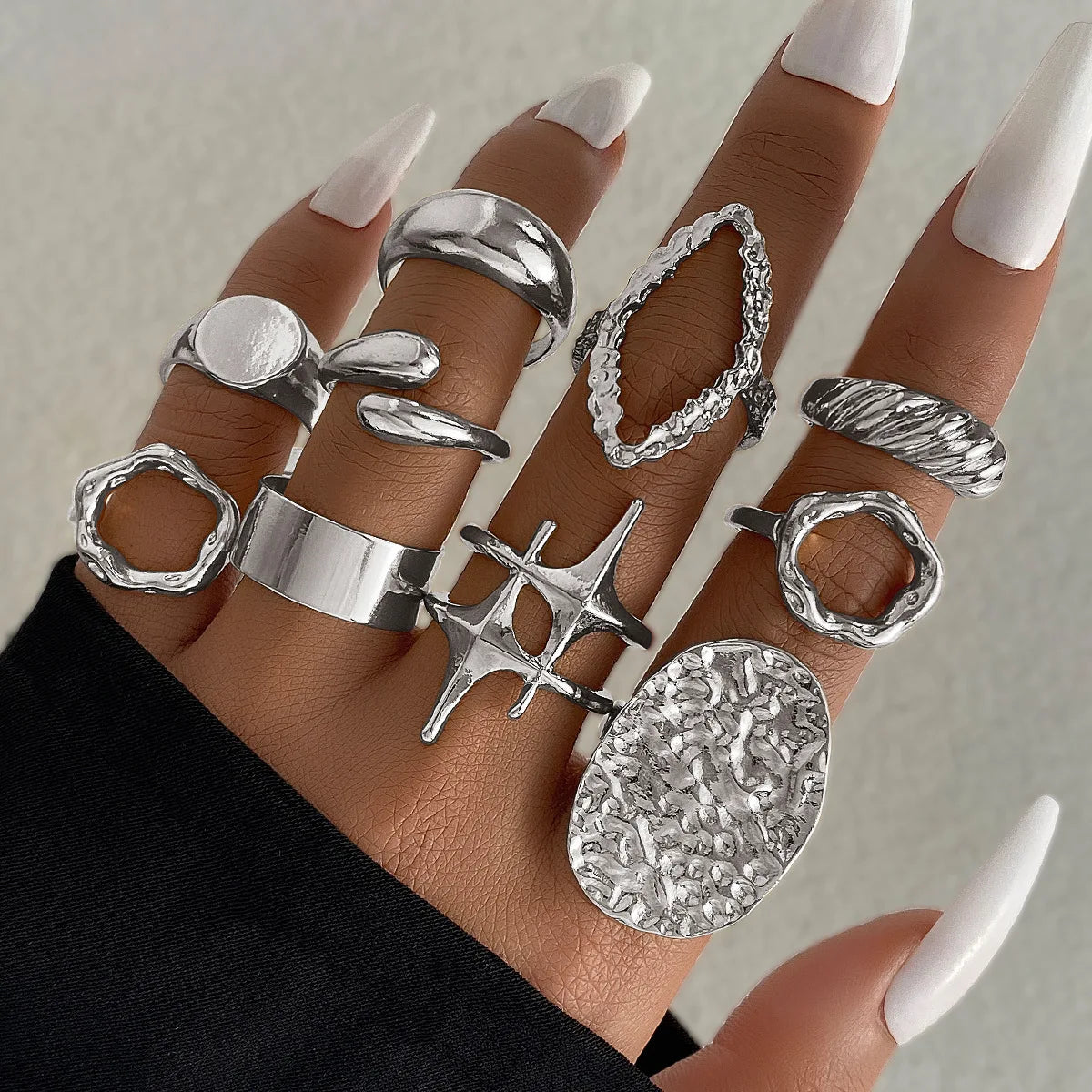 Punk Line Rings