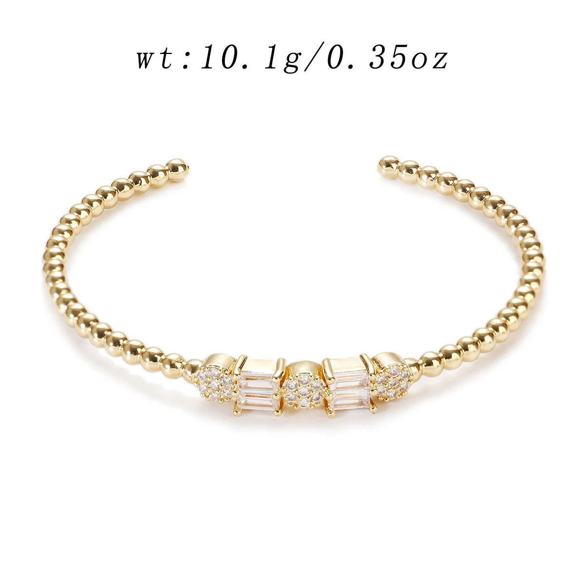 Punk Geo Chain Bangle