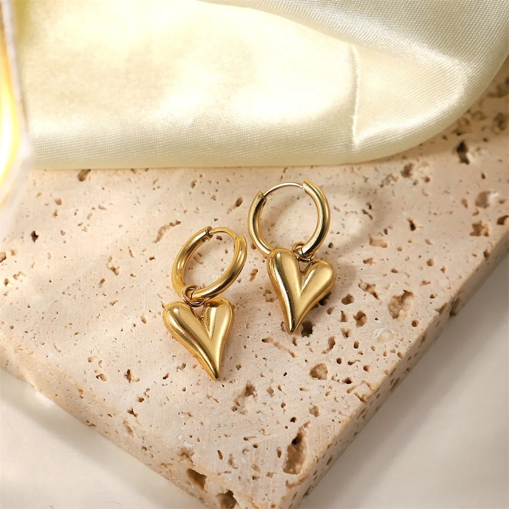 18K Heart Love Set