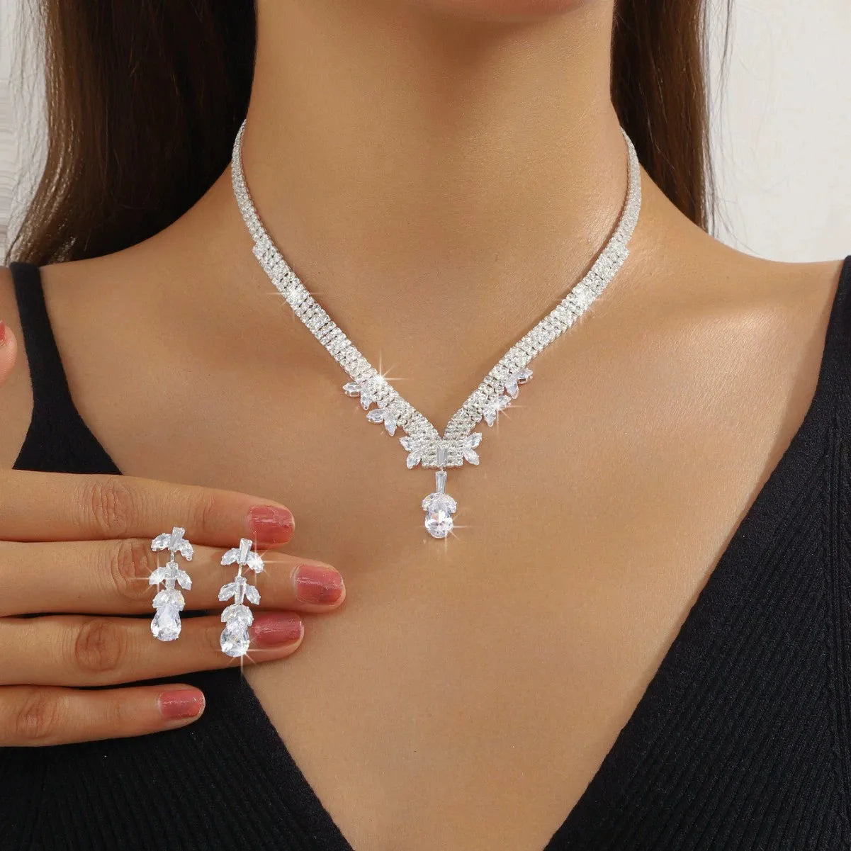 Silver Plated Bridal Set