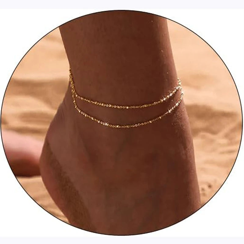 Waterproof Layered Anklet