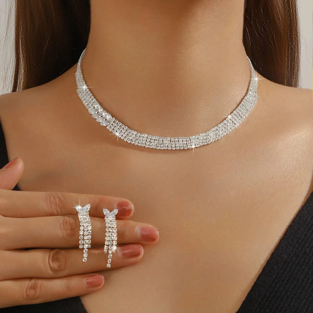 Silver Plated Bridal Set