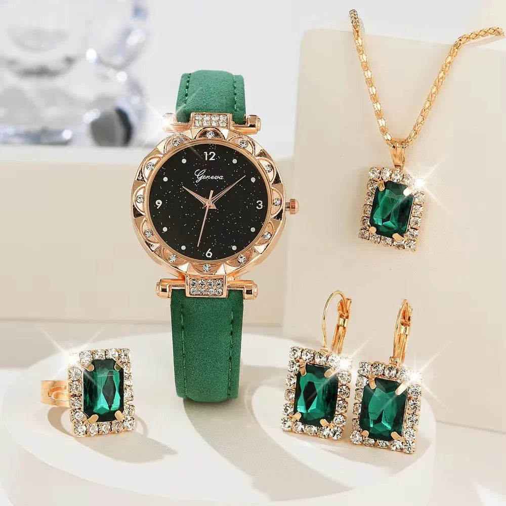 Rhinestone Luxury 5-Pc Set