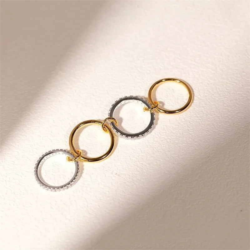 Two-Tone Stack Ring