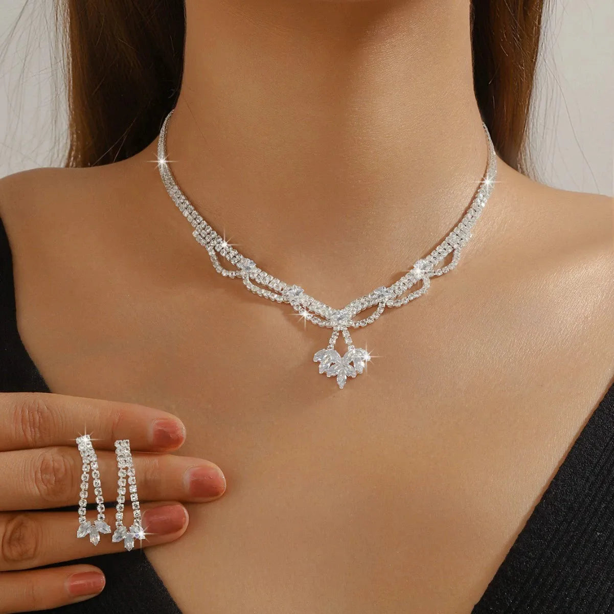 Silver Plated Bridal Set