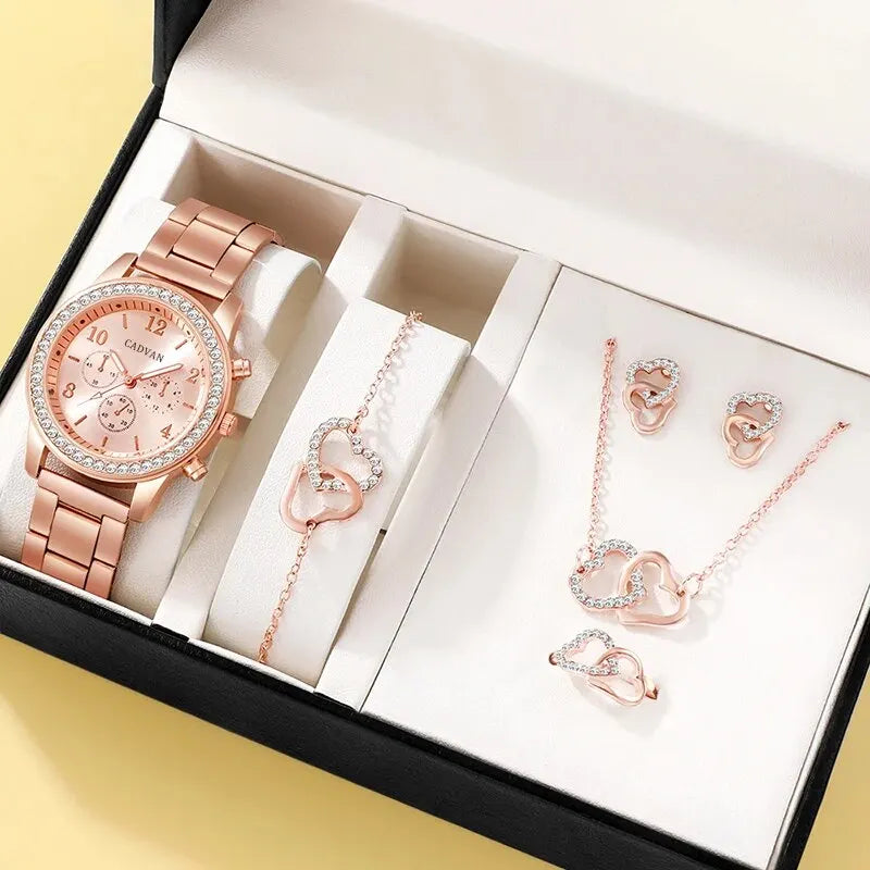Rose Gold 6-Pc Gift Set
