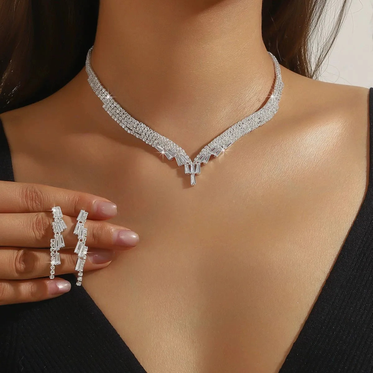 Silver Plated Bridal Set