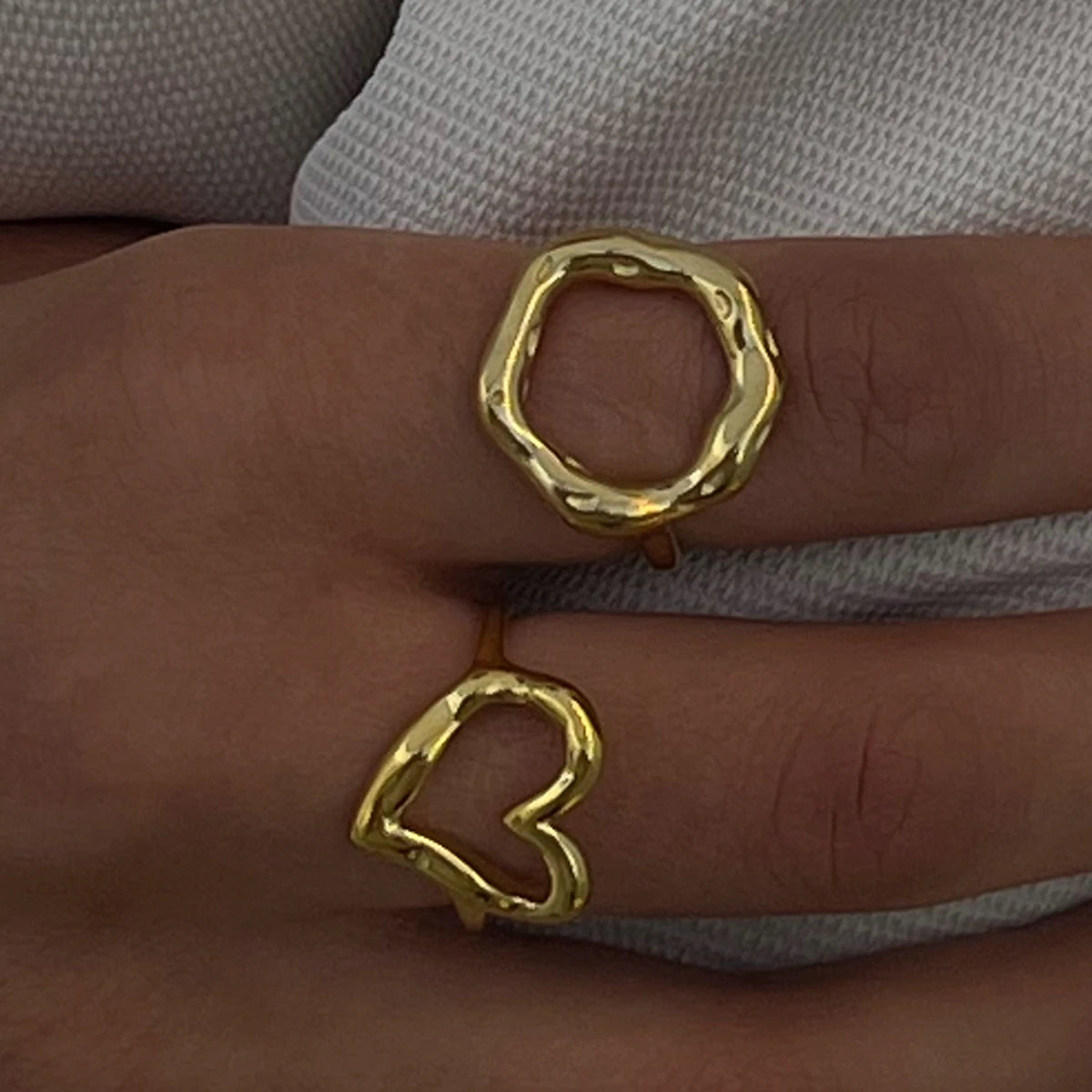 Minimalist Line Ring