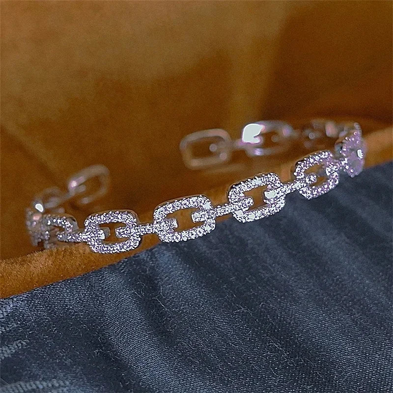 Crystal Knot Cuff