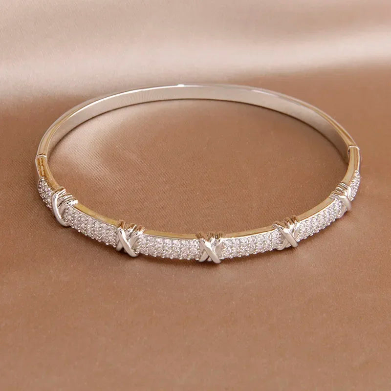 Crystal Knot Cuff