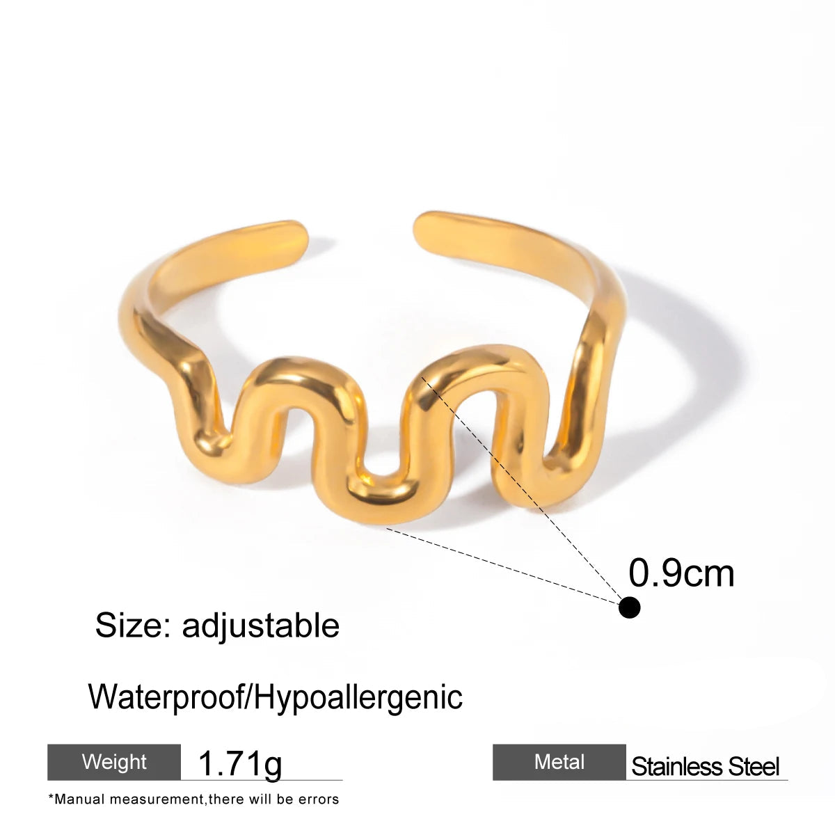 Minimalist Line Ring