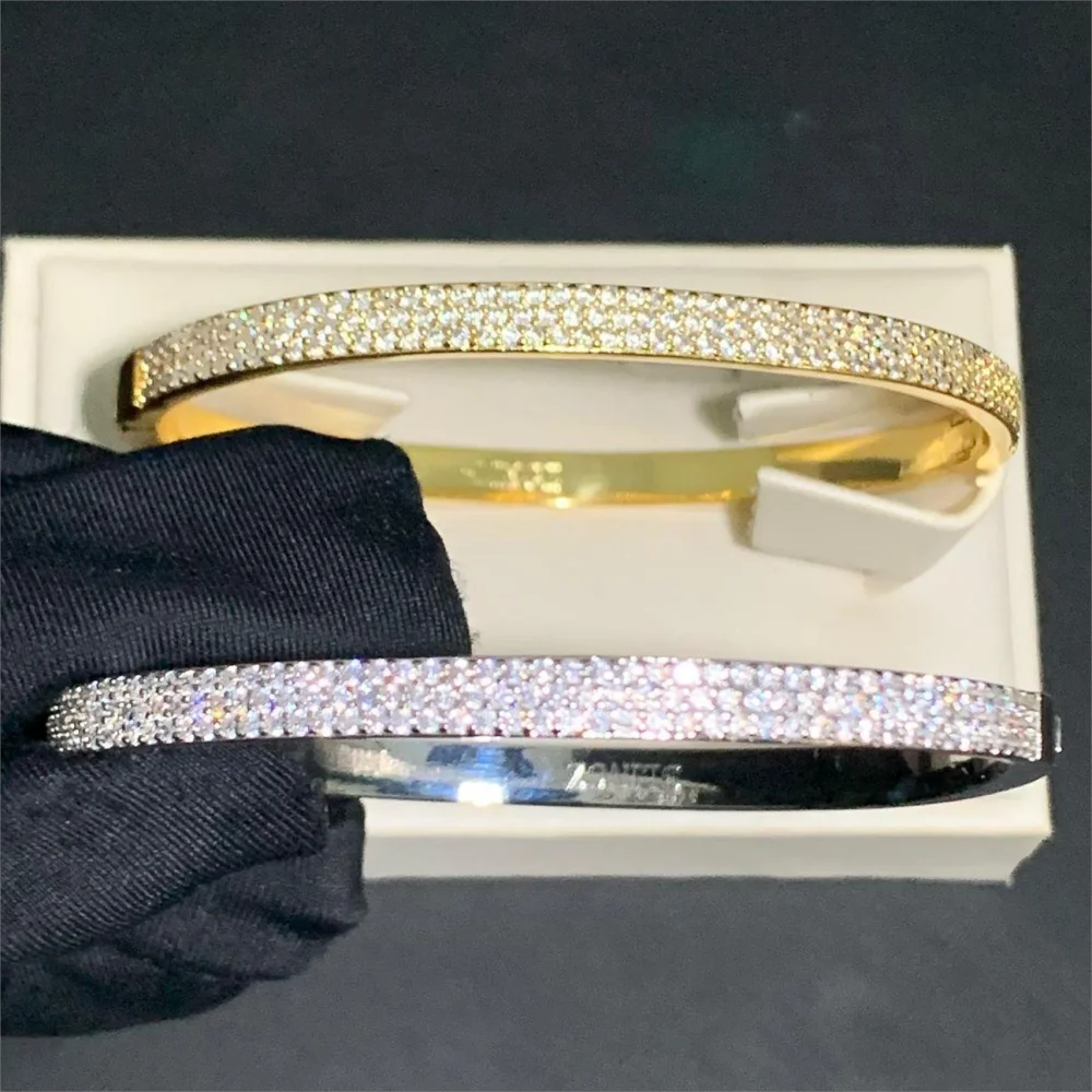 Full Pave CZ Bangle